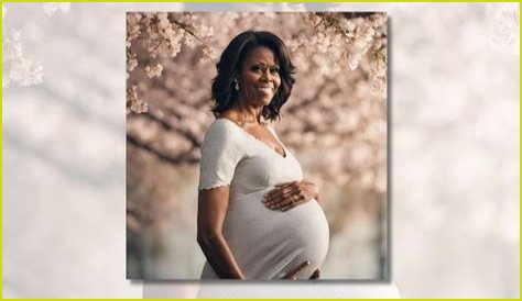 Michelle Obama Pregnancy Picture: A Glimpse Into A Journey Of Grace And Strength