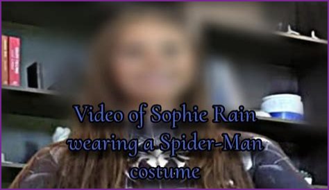 Shophie Rain: The Spiderman Erome Sensation